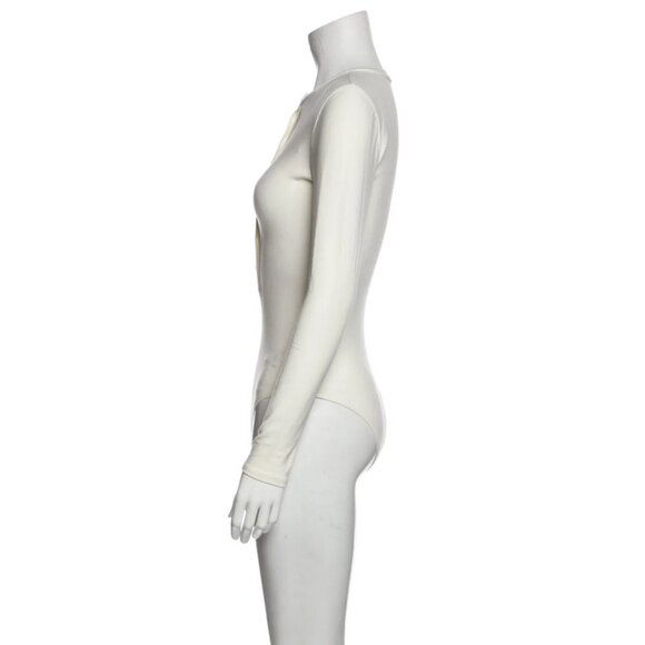 Reformation Cream Long Sleeve Bodysuit - Picture 2 of 8